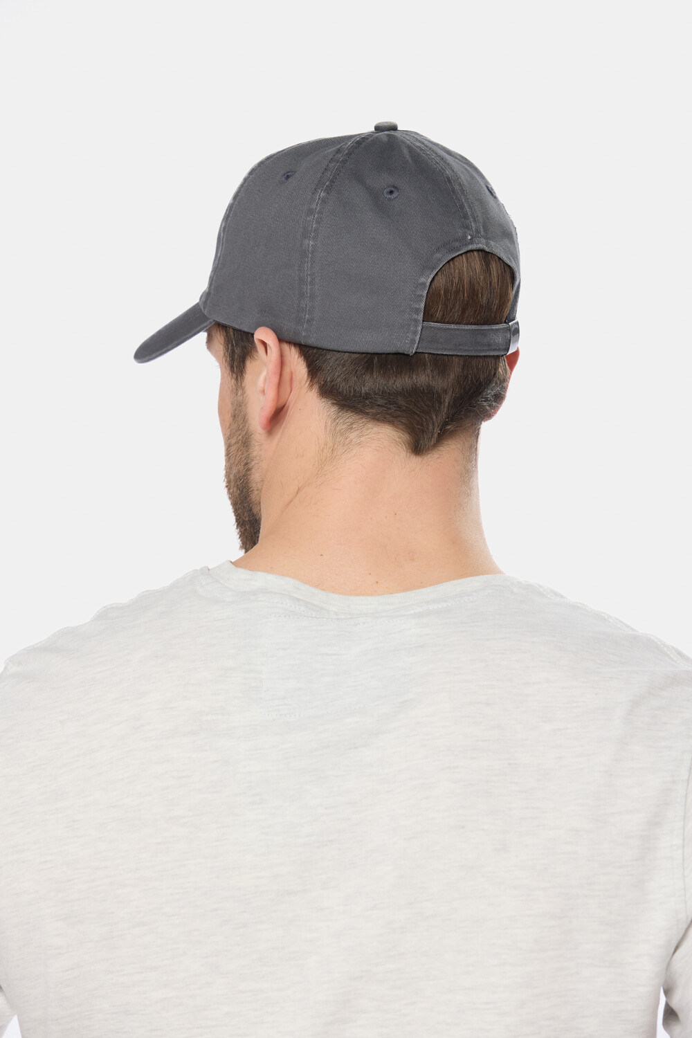 GORRO DE LONA Gris