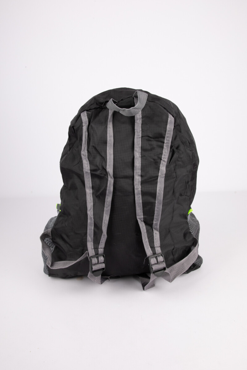 MOCHILA PLEGABLE VIAJE Negro