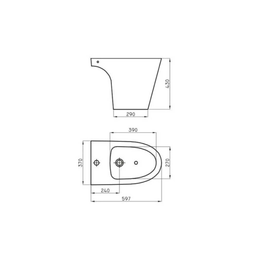 Bidet Marina Tres Agujeros Blanco Bidet Marina Tres Agujeros Blanco