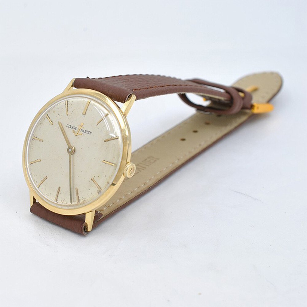 Ulysse Nardin Oro 18K. 33 Mm. Movimiento Manual. Año 1960 Ulysse Nardin Oro 18K. 33 Mm. Movimiento Manual. Año 1960
