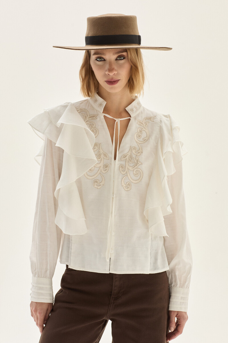 Blusa Cassis Blanco