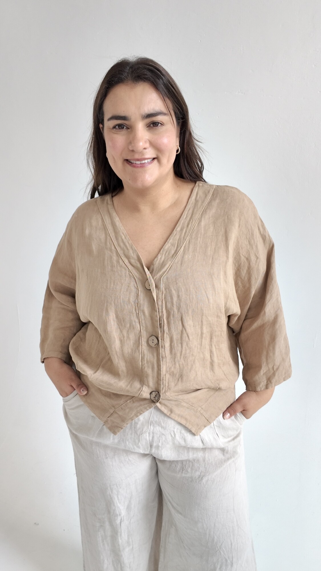 Blusa Sabrina Blusa Sabrina Beige