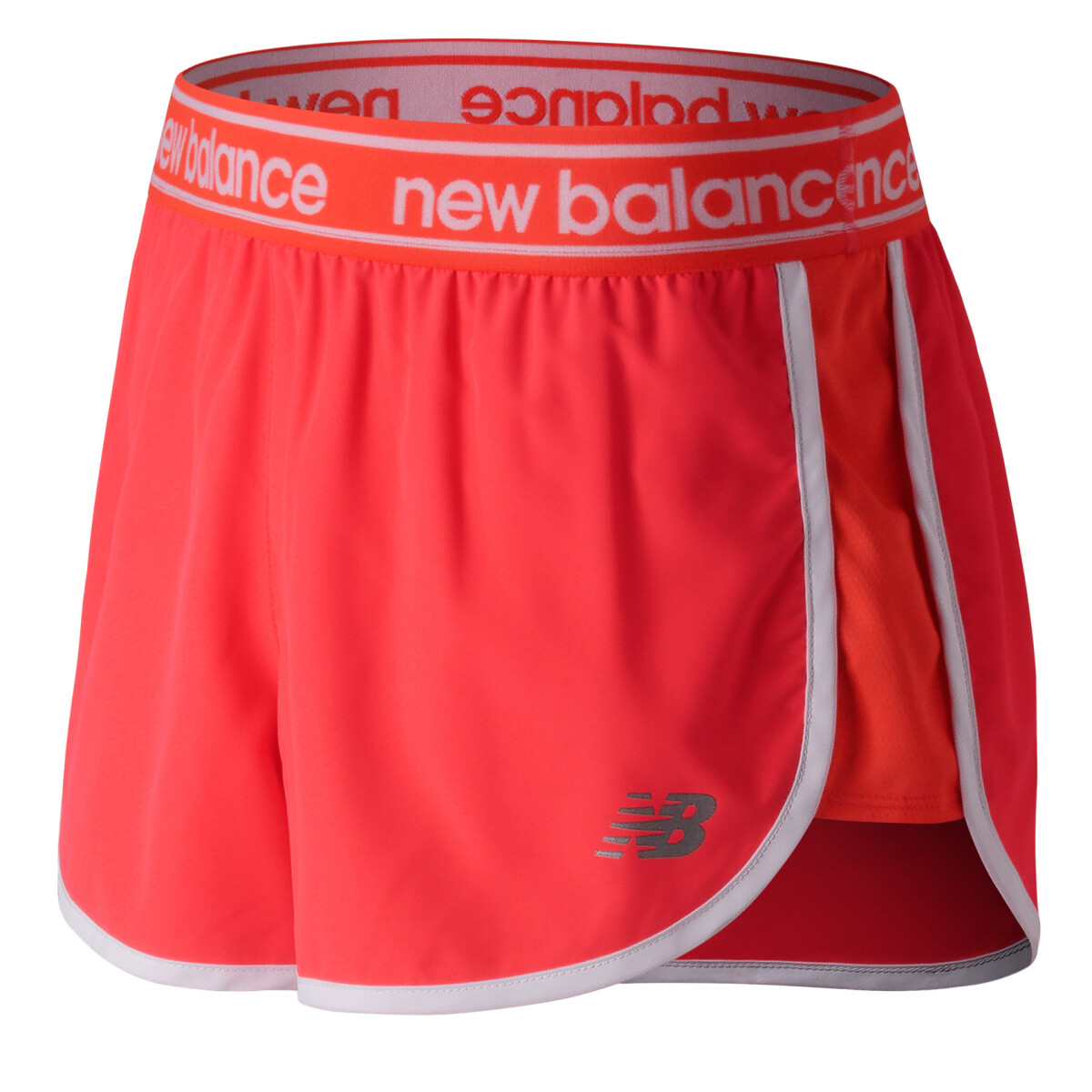 Short de Mujer New Balance Accelerate 2.5 - Rojo 