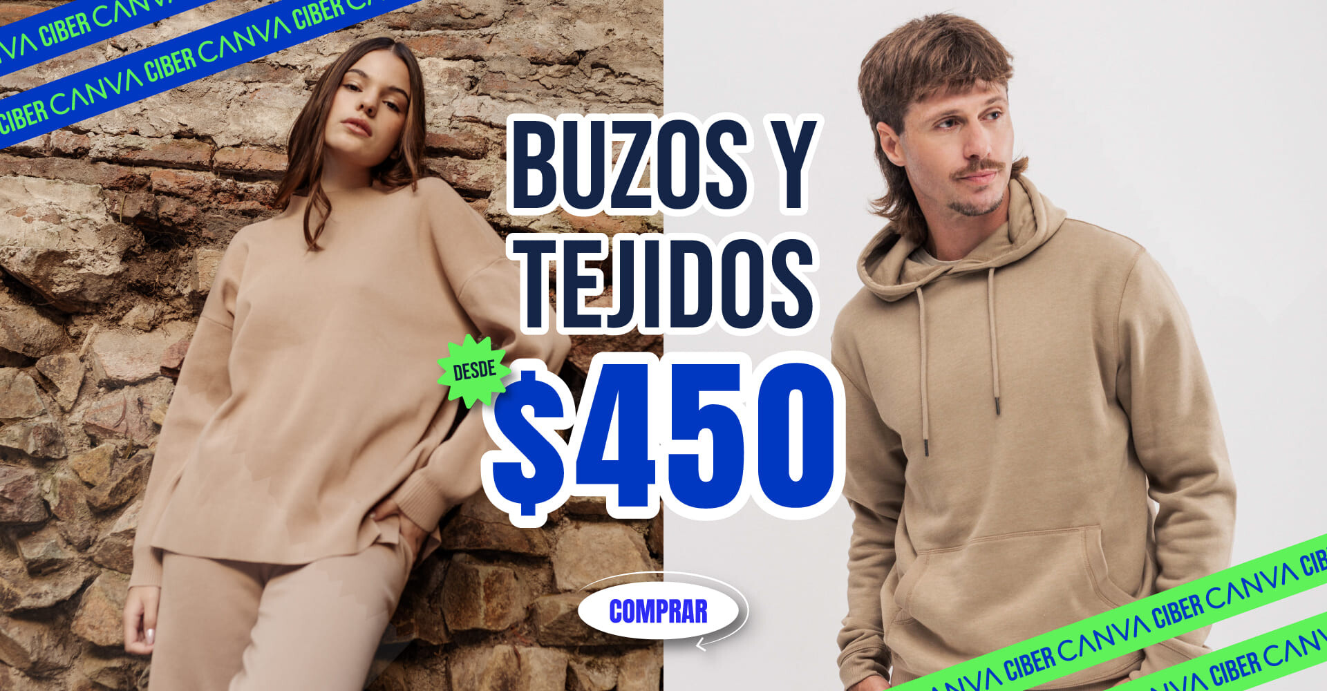 Tejidos & buzos desde $450