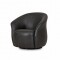 Poltrona Air Vintage - 100% Cuero Charcoal