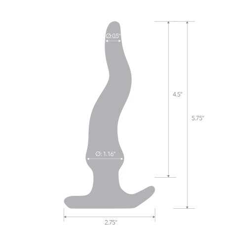 Plug Anal Ondulado Wavy Butt Plug Plug Anal Ondulado Wavy Butt Plug