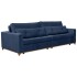 Sofá Sillón Qatar 4 Cuerpos Living AZUL