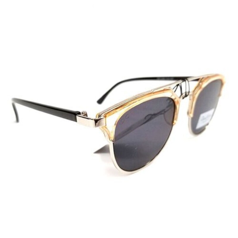 Lentes De Sol Daniel Cassin Jet Set Para Uso Diario Con Diseño Moderno Y Cómodo Dorado