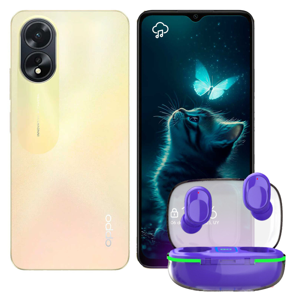 Oppo A38 4g 4/128 Gb + Regalo - DORADO 