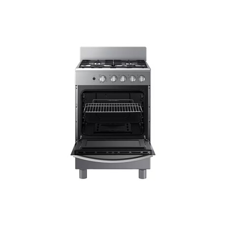 Cocina a Gas con 4 Quemadores con Quemador Rápido Black