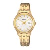 Reloj Seiko SUR412P1 para mujer con correa de acero Dorado Dorado