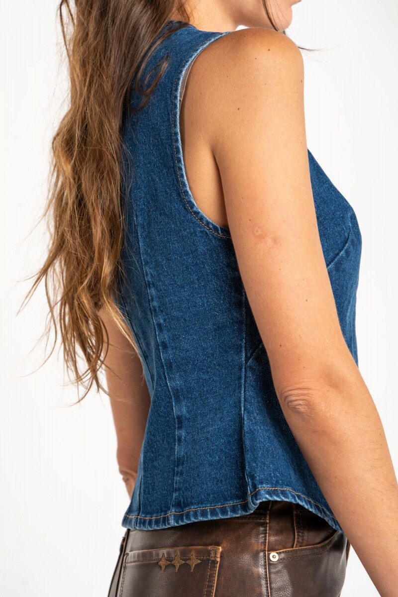 Chaleco Denim Denim