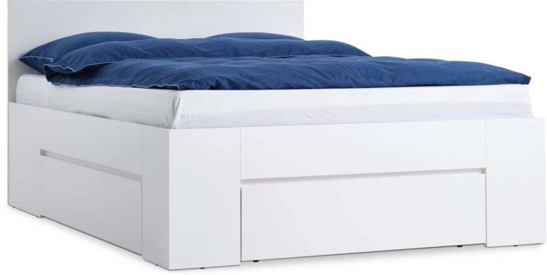 Estructura Cama Limfjorden 160X200 3 Cajones - Blanco 