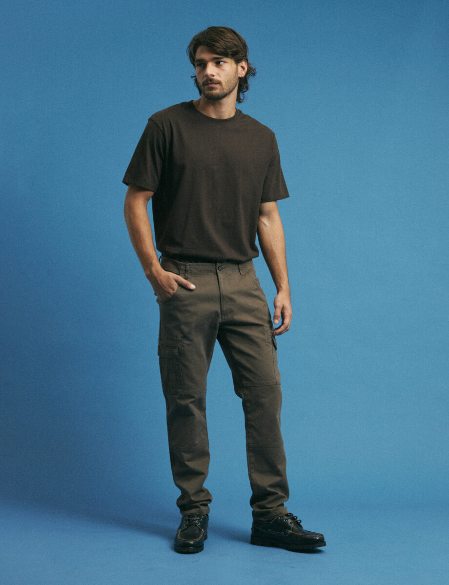 080424 PANTALON HARRY Marron