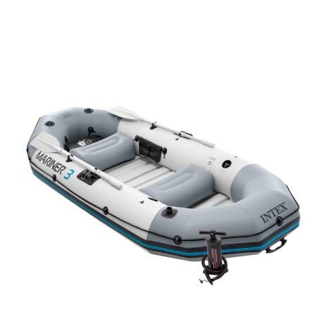 INTEX BOTE GOMÓN INFLABLE MARINER 3 PERSONAS SERIE PRO SET +REMOS +INFLADOR Intex Bote Gomón Inflable Mariner 3 Personas Serie Pro Set +remos +inflador