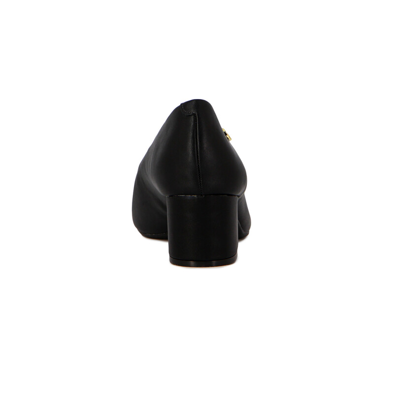 Vizzano Zapato Dama Clásico P/fina T/ Cuadrado Bajo Negro