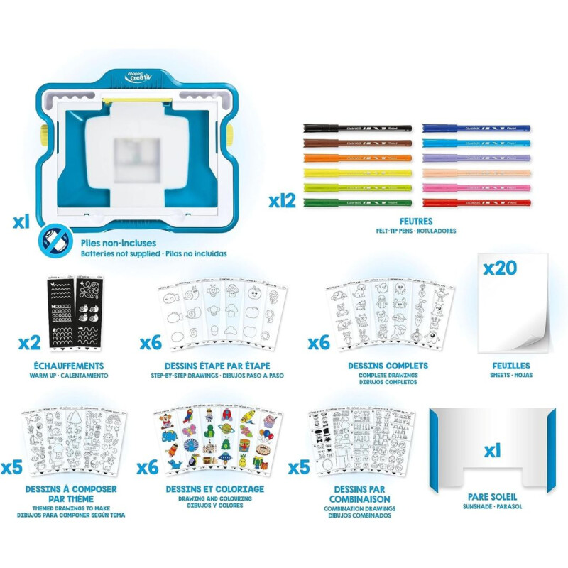 Maquina para Dibujar Lumiboard maped Maquina Para Dibujar Lumiboard Maped
