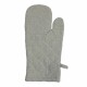 Manopla de algodón reforzado GRIS