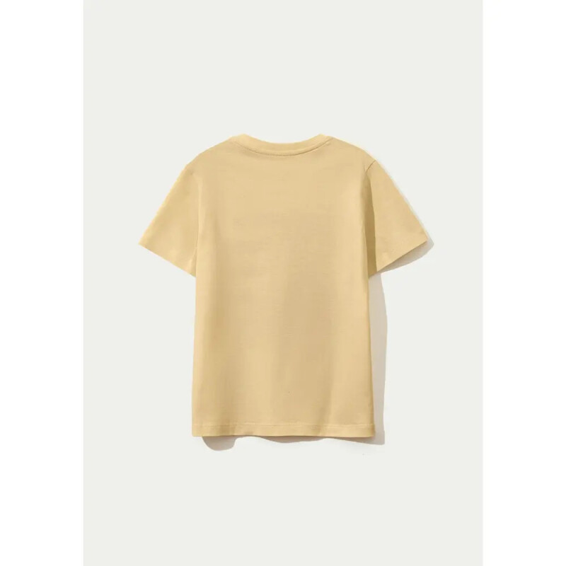 CAMISETA MM MASC AMARELO