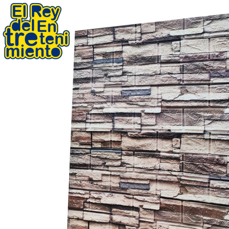 Set X10 Revestimiento Adhesivo Pared Madera Ladrillo Piedra