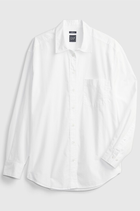 Camisa Big Mujer Optic White