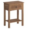 Mesa De Luz Madera Alta Nogal Linea Rustica Mesa De Luz Madera Alta Nogal Linea Rustica