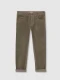 Pantalon 5 Bolsillos Pana Verde