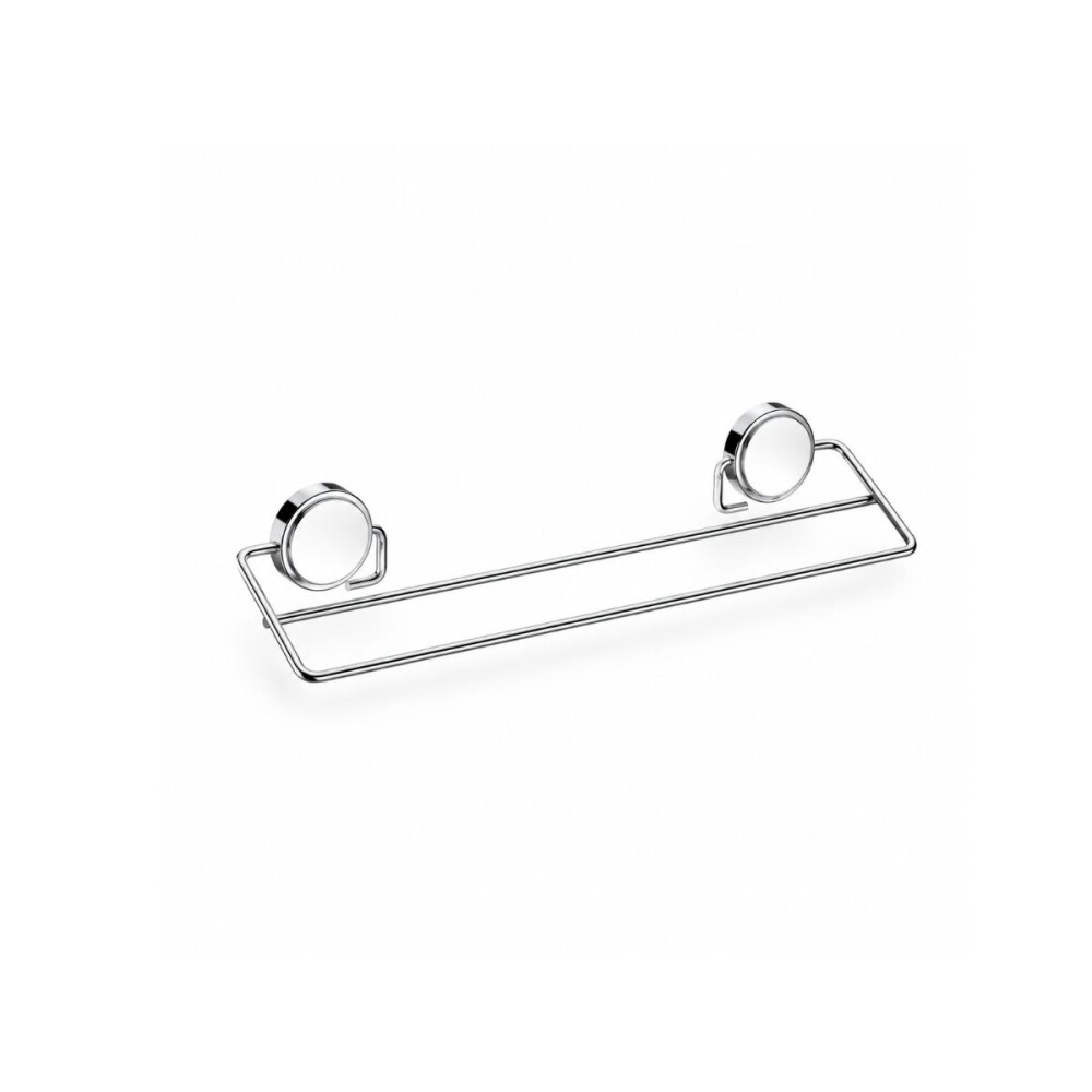 TOALLERO DOBLE ADHESIVO 45 CM CROMO Toallero Doble Adhesivo 45 Cm Cromo
