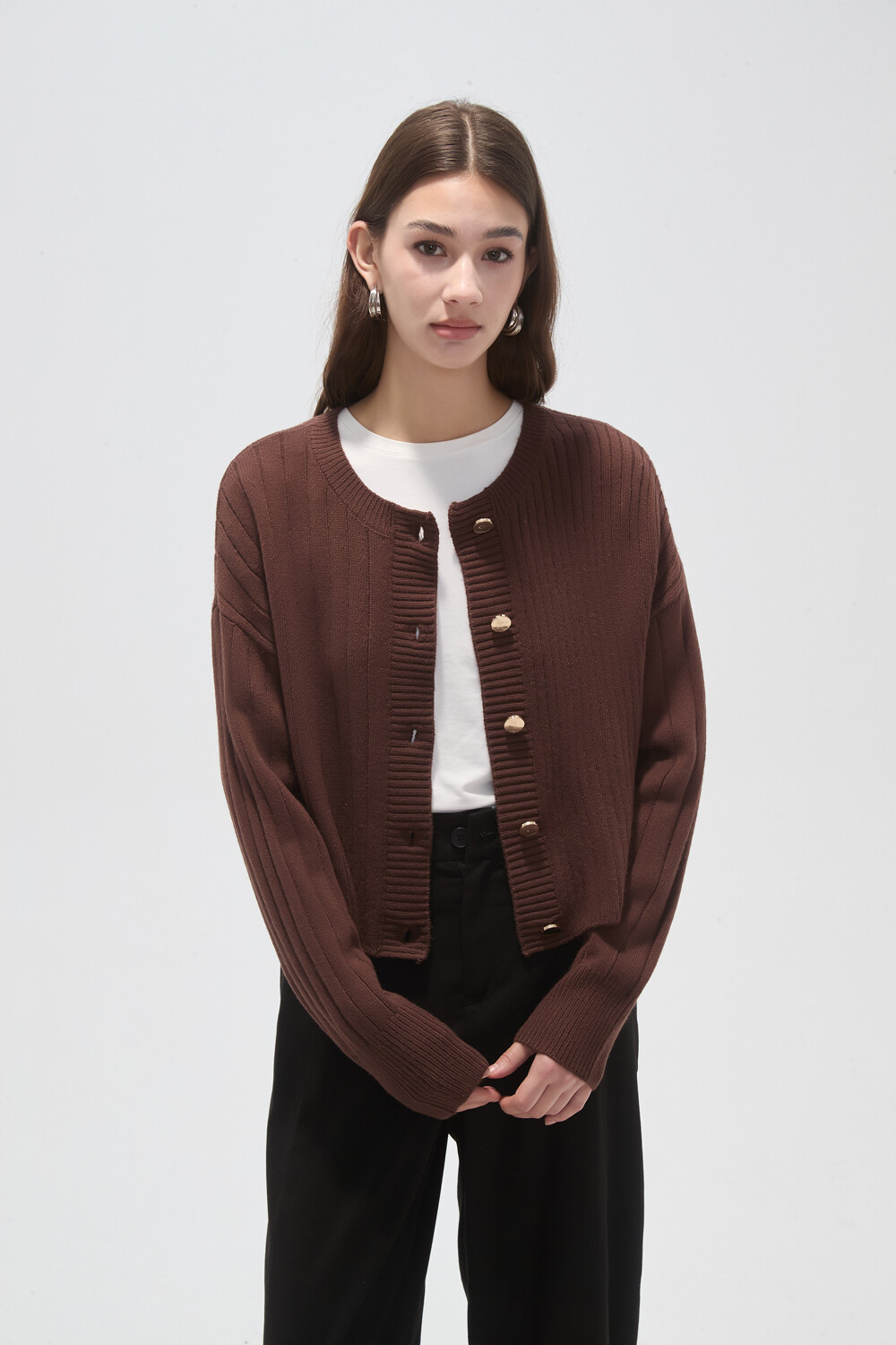 Cardigan Eloalia Chocolate