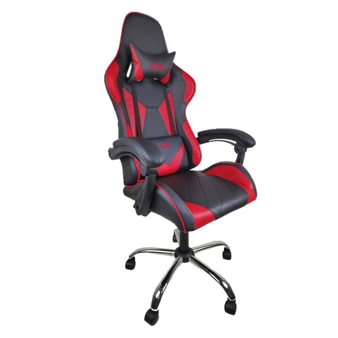 Silla Gamer Empoli EM-GC01 Loki Negro/Rojo