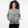 Diadora Ladies Hoodie with zip - GREY Gris