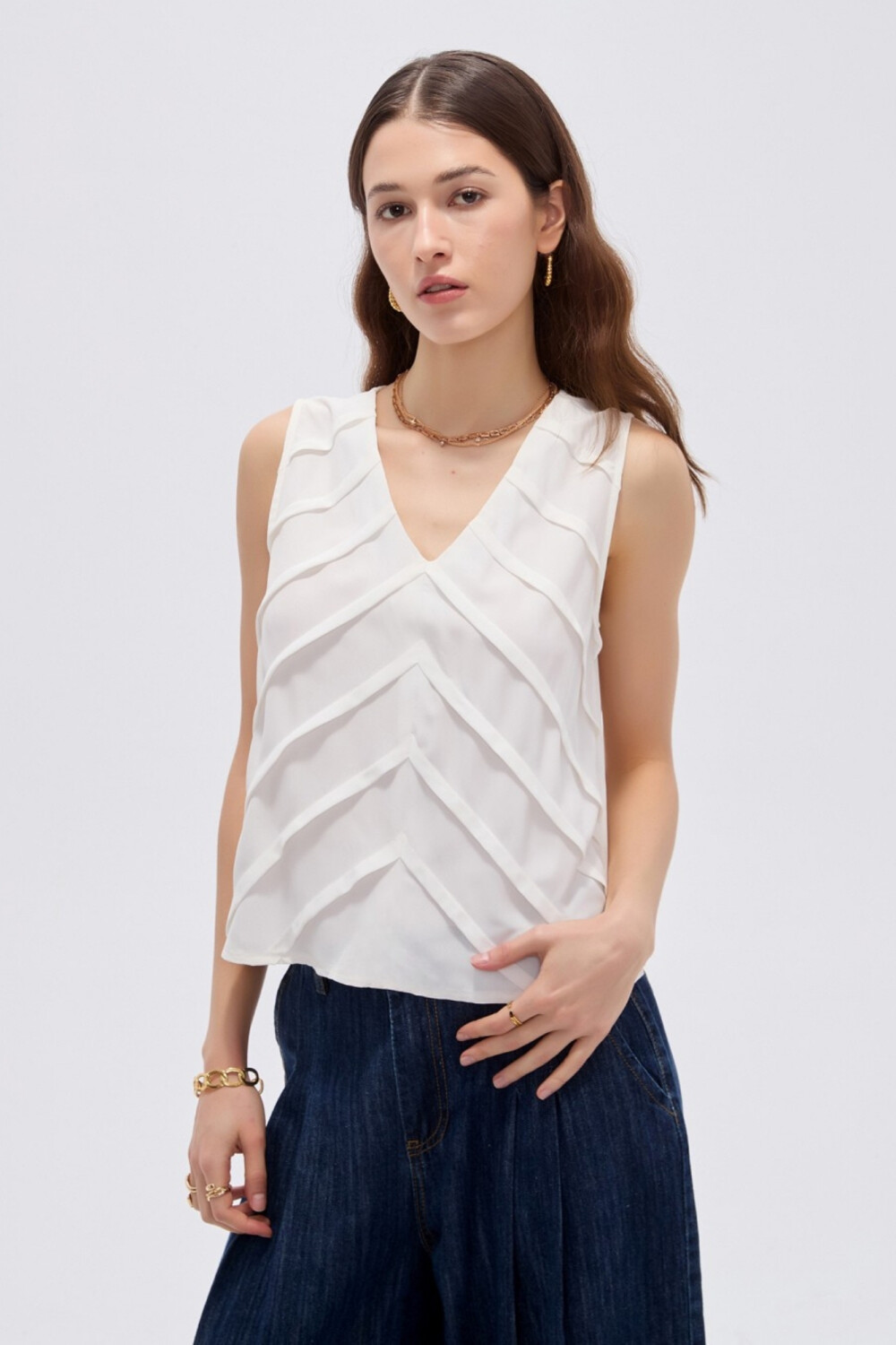 Musculosa Kuru Marfil / Off White