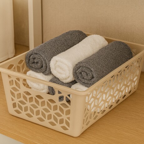 Cesto organizador G 15L CAPPUCCINO