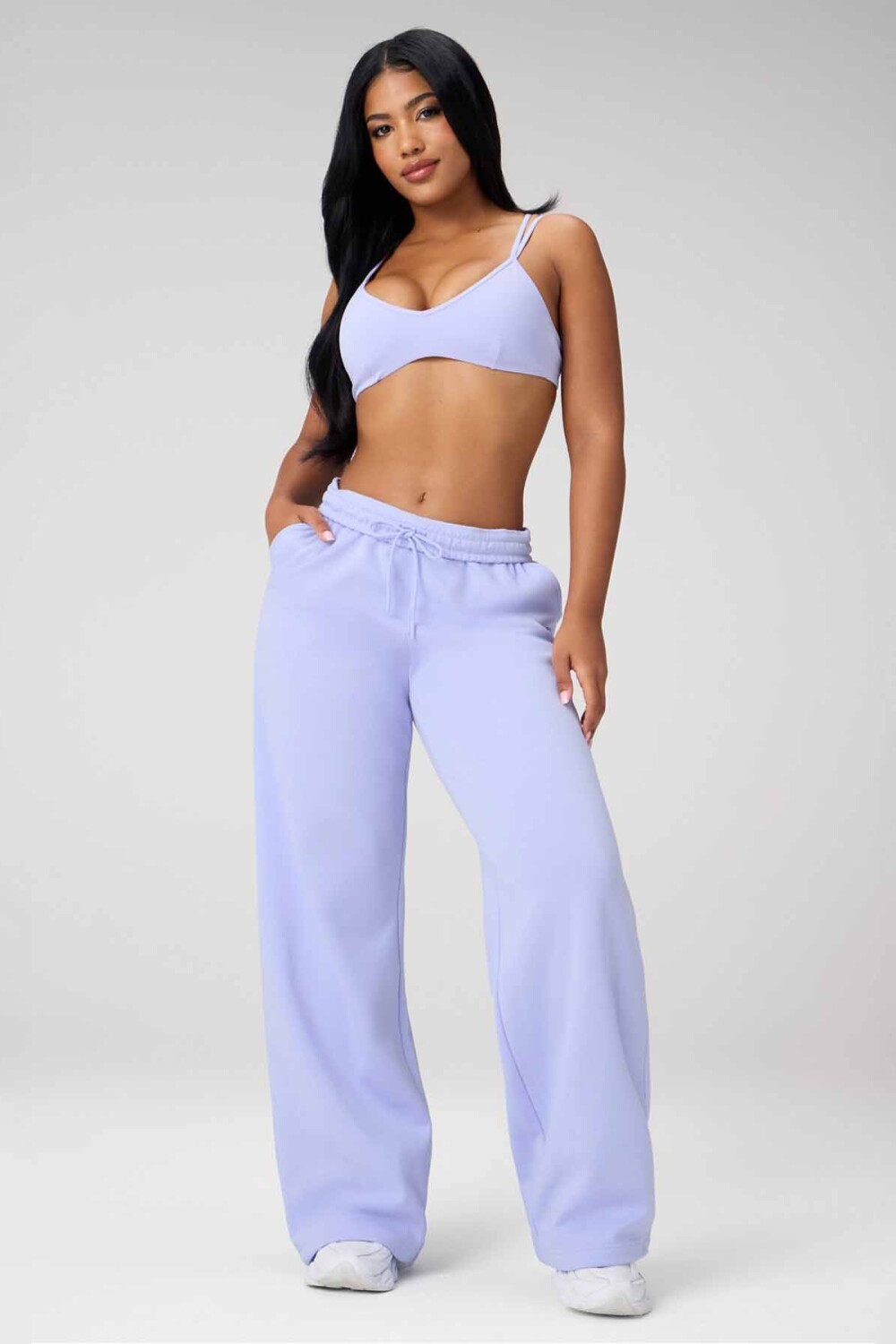 Pantalón Wide Leg Cozy Fleece Sweatpant Mujer Dreamscape