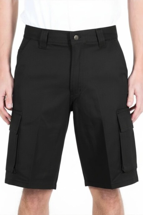 Bermuda brin cargo Negro