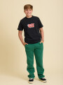 T-SHIRT FUNGI TEEN RUSTY Negro