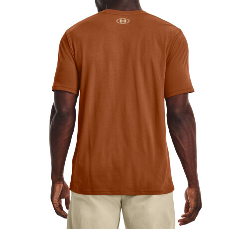Remera Under Armour Team Issue Wordmark - Brown Brown