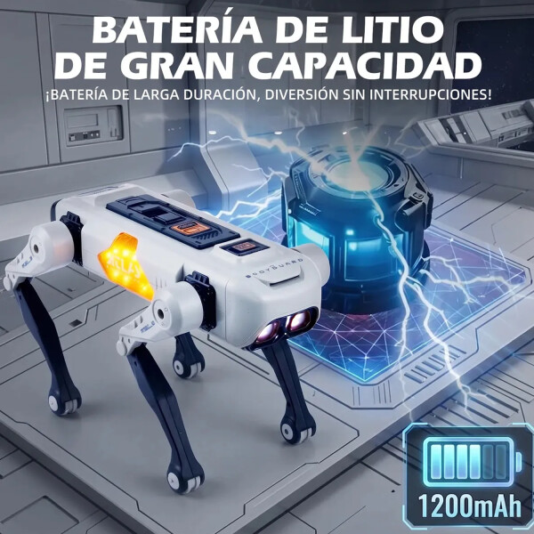 Perro Robot Inteligente Con App Y Control Remoto Wifi 2444a-2 PERRO ROBOT 2444A-2
