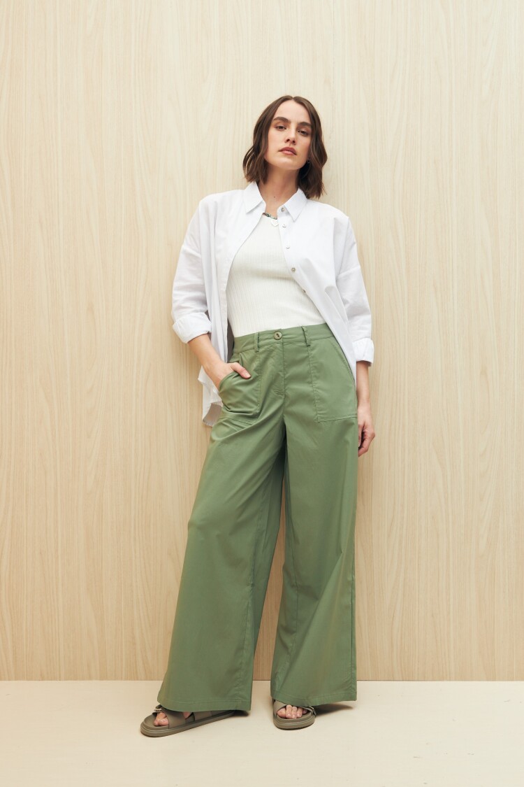 PANTALÓN IZEL Verde Hierba