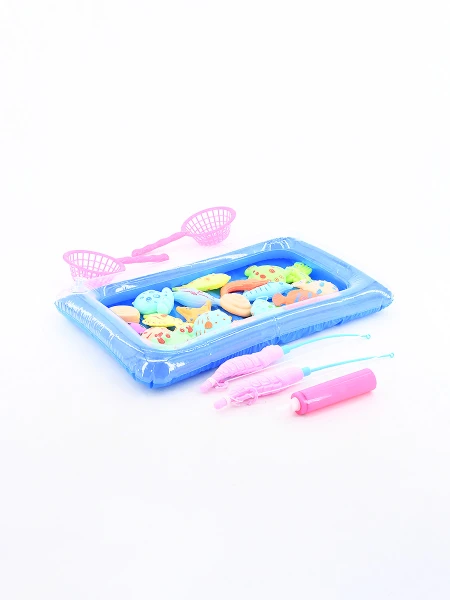 JUEGO PESCA INFLABLE AZUL