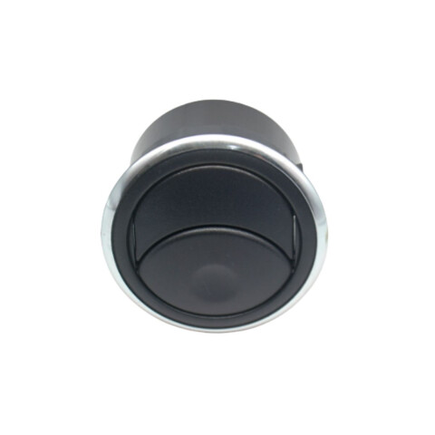 REJILLA DIFUSOR DE AIRE LATERAL / CENTRAL (NEGRO CON ARO CROMADO) Rejilla Difusor De Aire Lateral / Central (negro Con Aro Cromado)