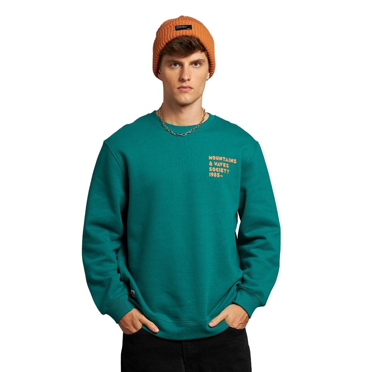 SWEATER OLTEN XS-XXL - VERDE 