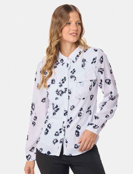 BLUSA MANGA LARGA Tulipan