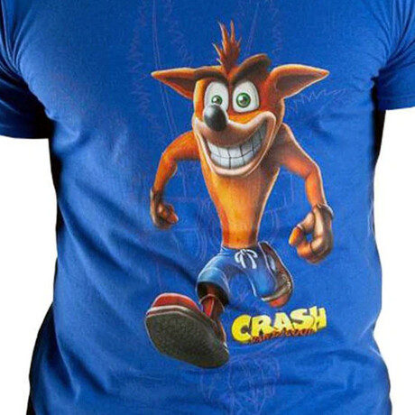 Remera Smiley Crash Bandicoot Remera Smiley Crash Bandicoot
