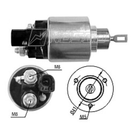 AUTOMATICO DE ARRANQUE - SOLENOIDE BOSCH TOYOTA COROLLA 2.0D ZM AUTOMATICO DE ARRANQUE - SOLENOIDE BOSCH TOYOTA COROLLA 2.0D ZM