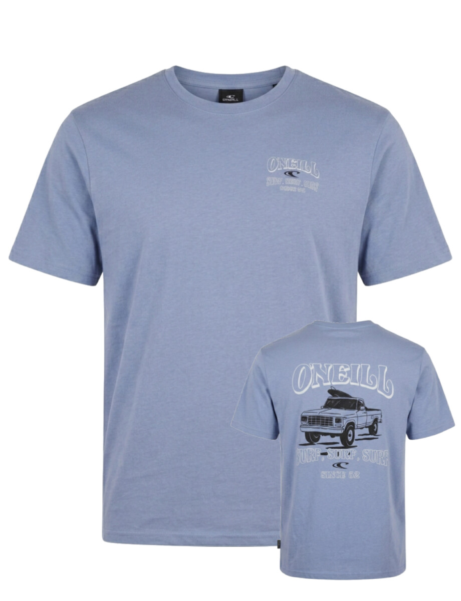 Remera O'Neill Vintage Truck - - Azul Claro 