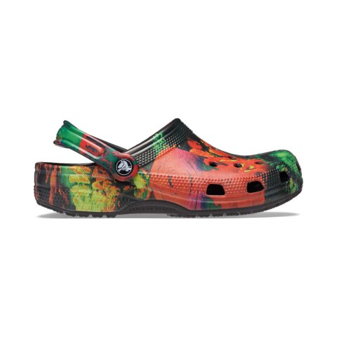 Classic Cyber Beach Clog - Unisex Multi/black