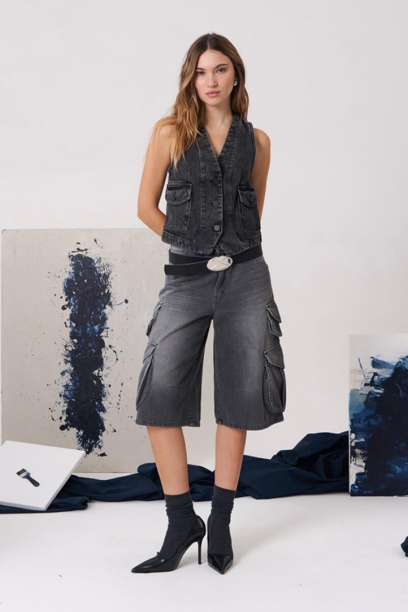 BERMUDA MICHELLE GRIS Gris