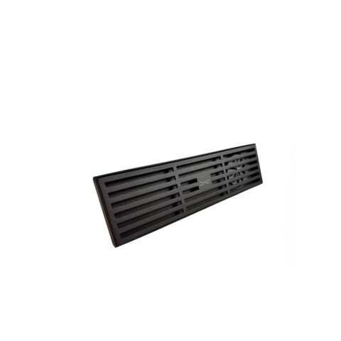 Receptáculo lineal negro desagüe lateral 30cm DMC Receptáculo Lineal Negro Desagüe Lateral 30cm Dmc