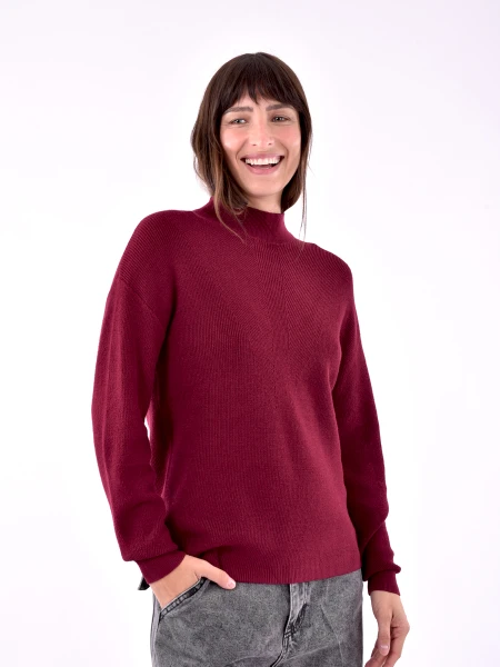 BUZO VIOLET BORDEAUX